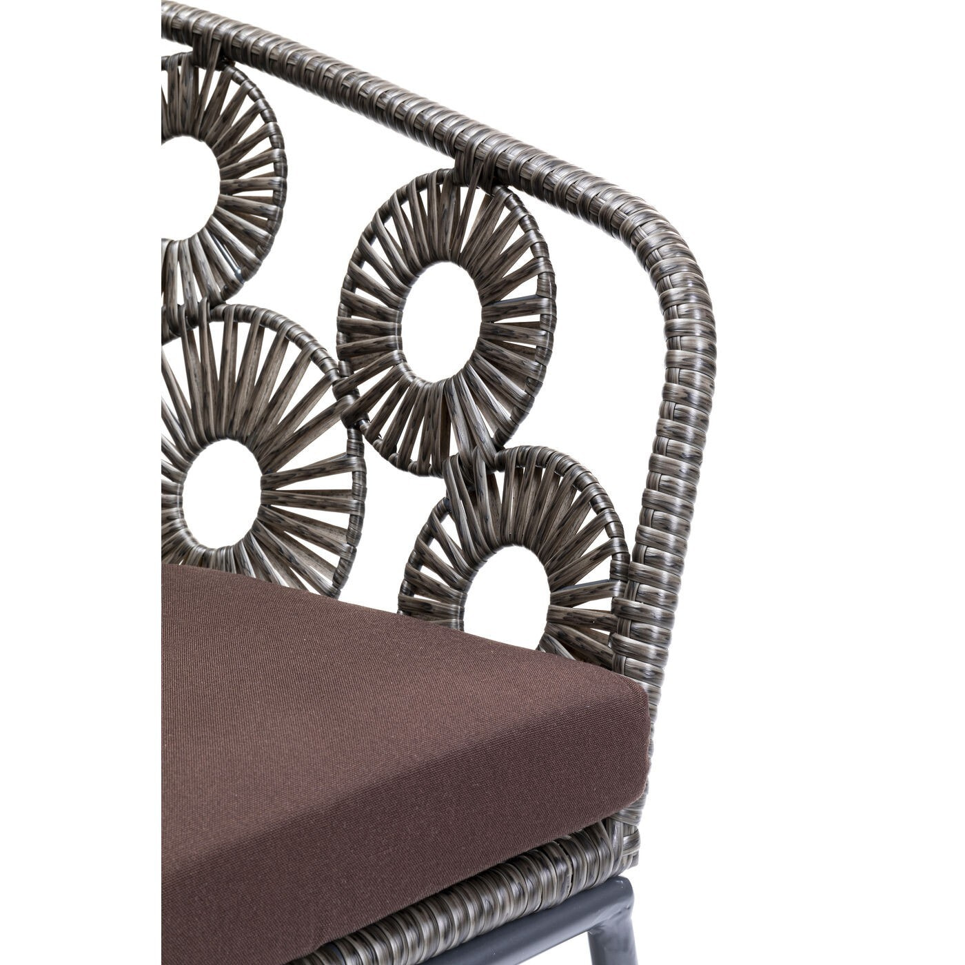 Fauteuil de jardin Ibiza marron Kare Design