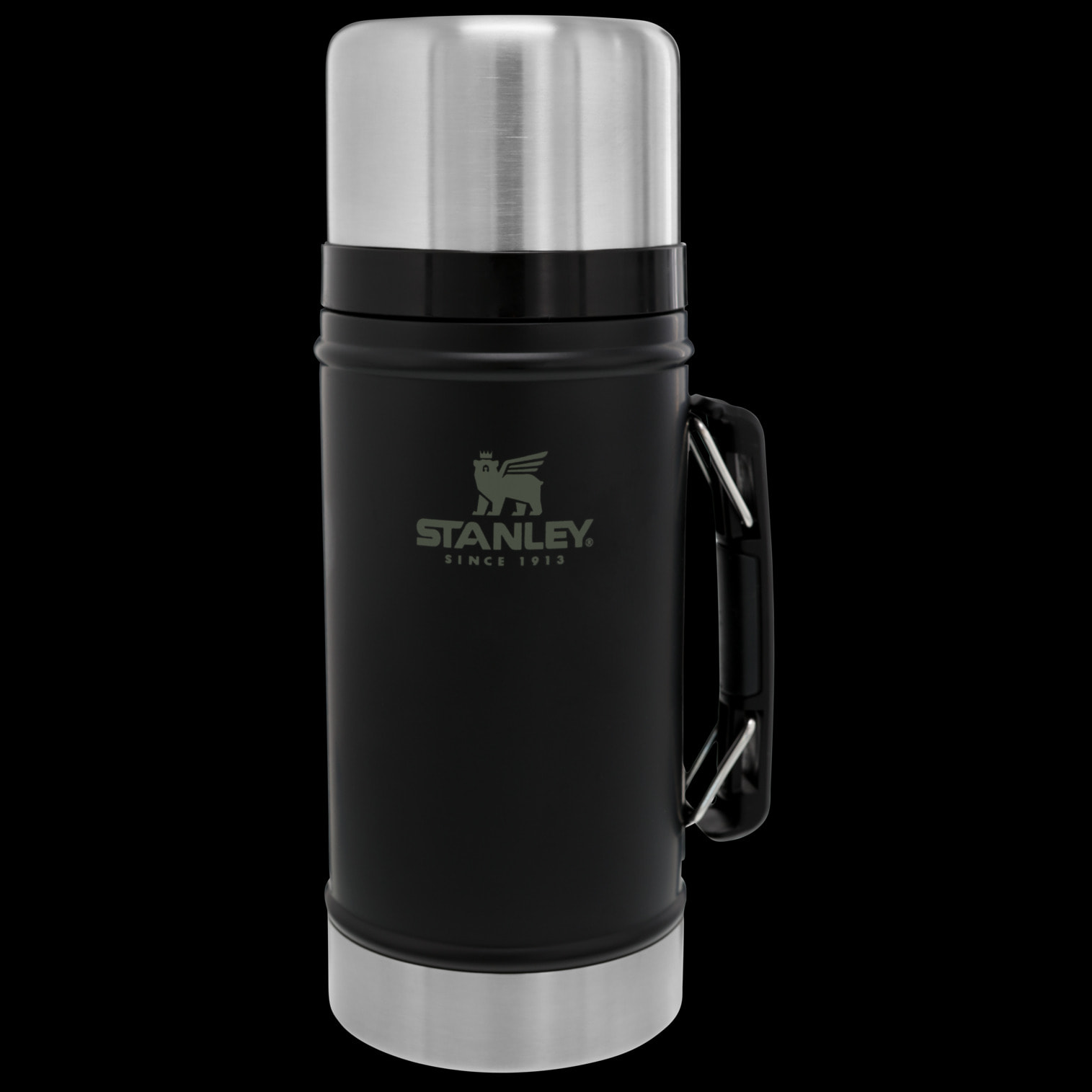 Fiambrera isotérmica - 0,94L - CLASSIC LEGENDARY FOOD JAR - Matte Black Pebble