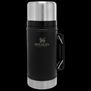 Fiambrera isotérmica - 0,94L - CLASSIC LEGENDARY FOOD JAR - Matte Black Pebble