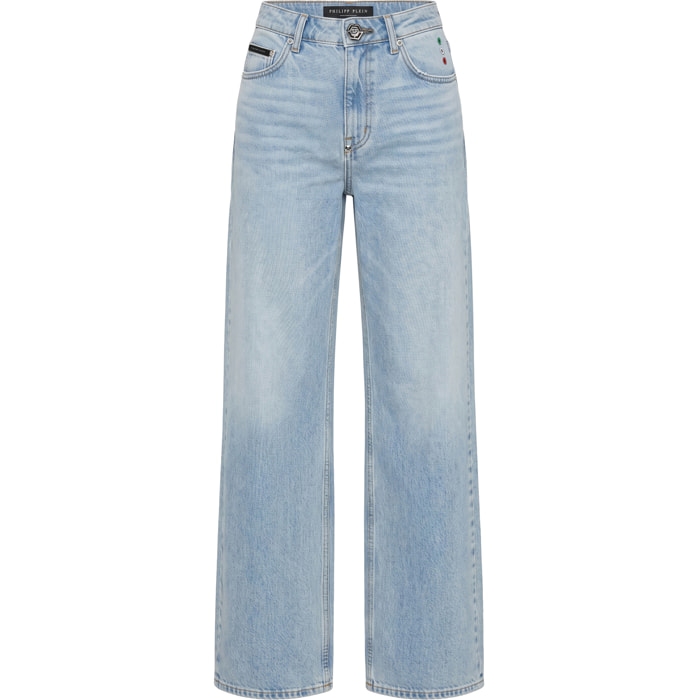 PHILIPP PLEIN Jeans dal taglio skater