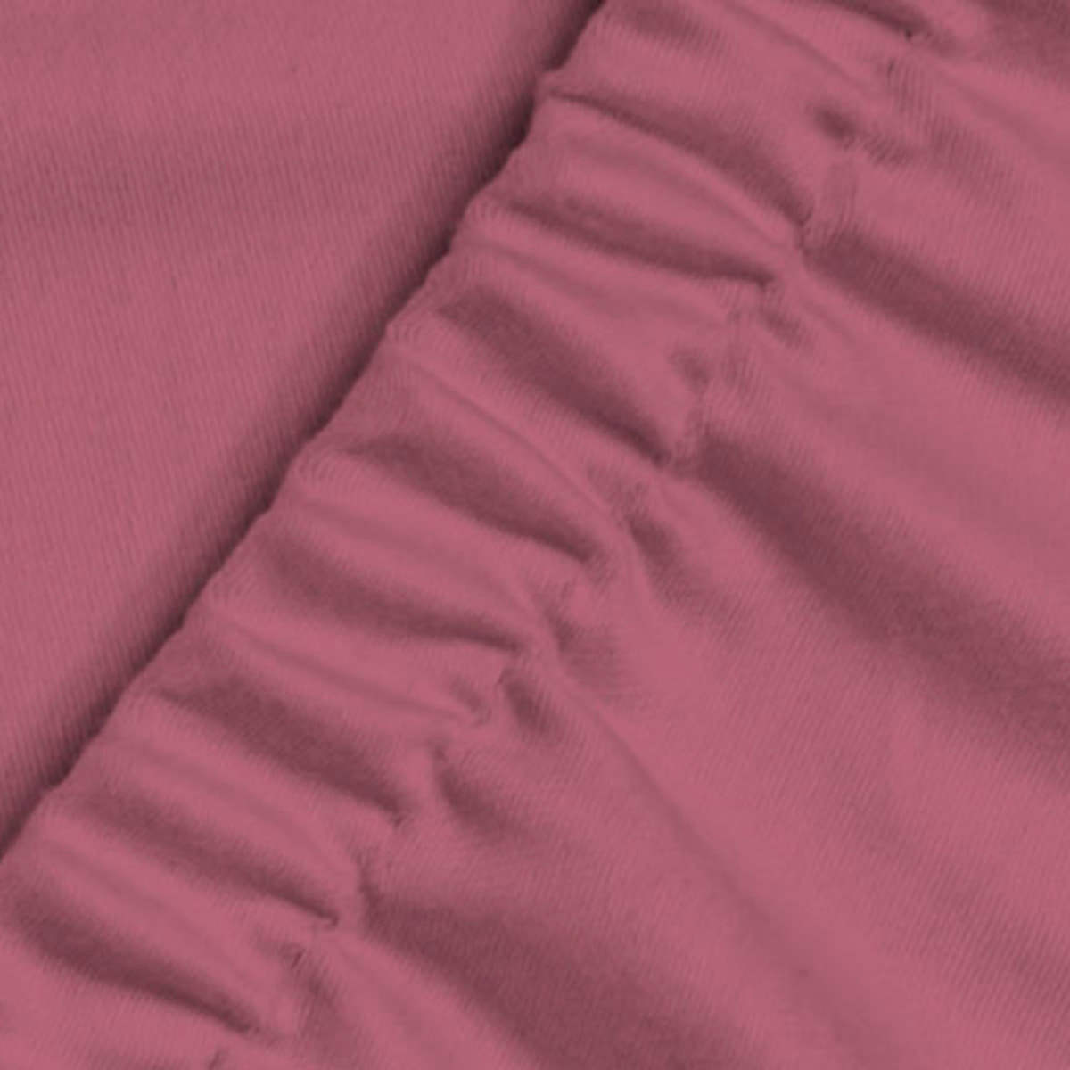 Naturals - Sábana bajera Lisa - Ajustable - 100% Algodón - Fucsia