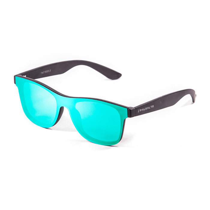 Gafas de sol PALO ALTO DALSTON - Negro mate / Plana verde revo