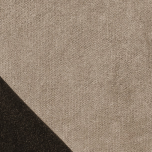 Rideau thermique phonique et semi occultant à galons fronceurs KONFOR - Beige