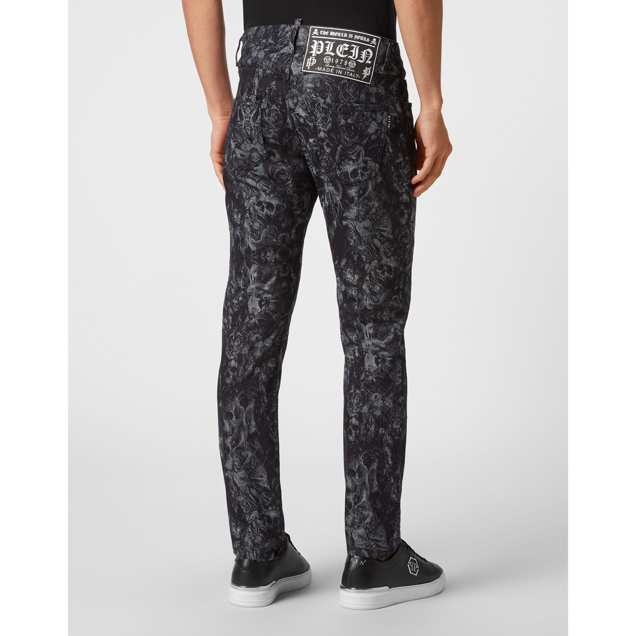 PHILIPP PLEIN Jeans taglio straight TATTOO