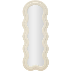 SPECCHIO DA MURO TEDDY CREMA CM 60X4X160