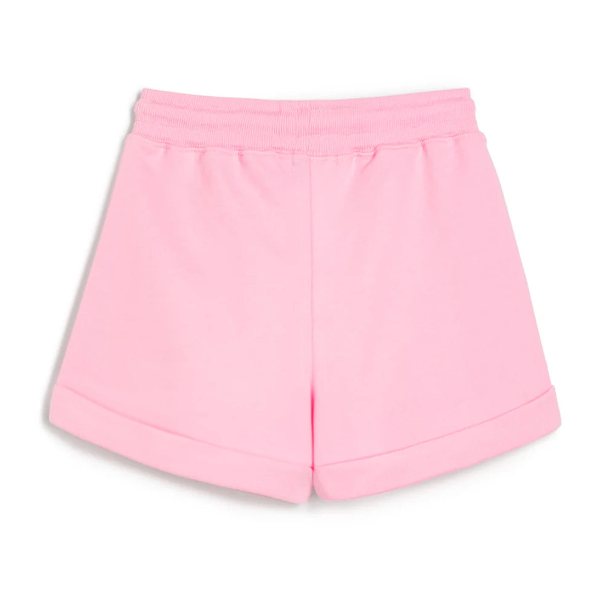 Pantalones Cortos de Niña con Logo Lateral en Rosa