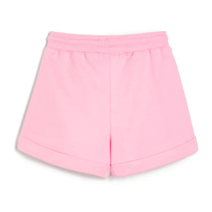 Pantalones Cortos de Niña con Logo Lateral en Rosa