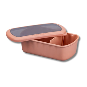 Lunchbox Terracotta à compartiment réglable sans BPA Fackelmann Storage