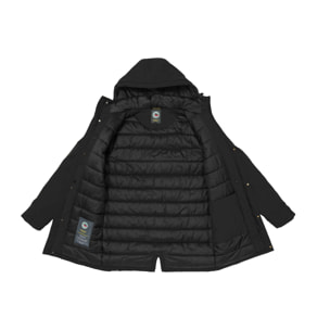 Chaqueta Hot Buttered Latemar acolchada con capucha Negro