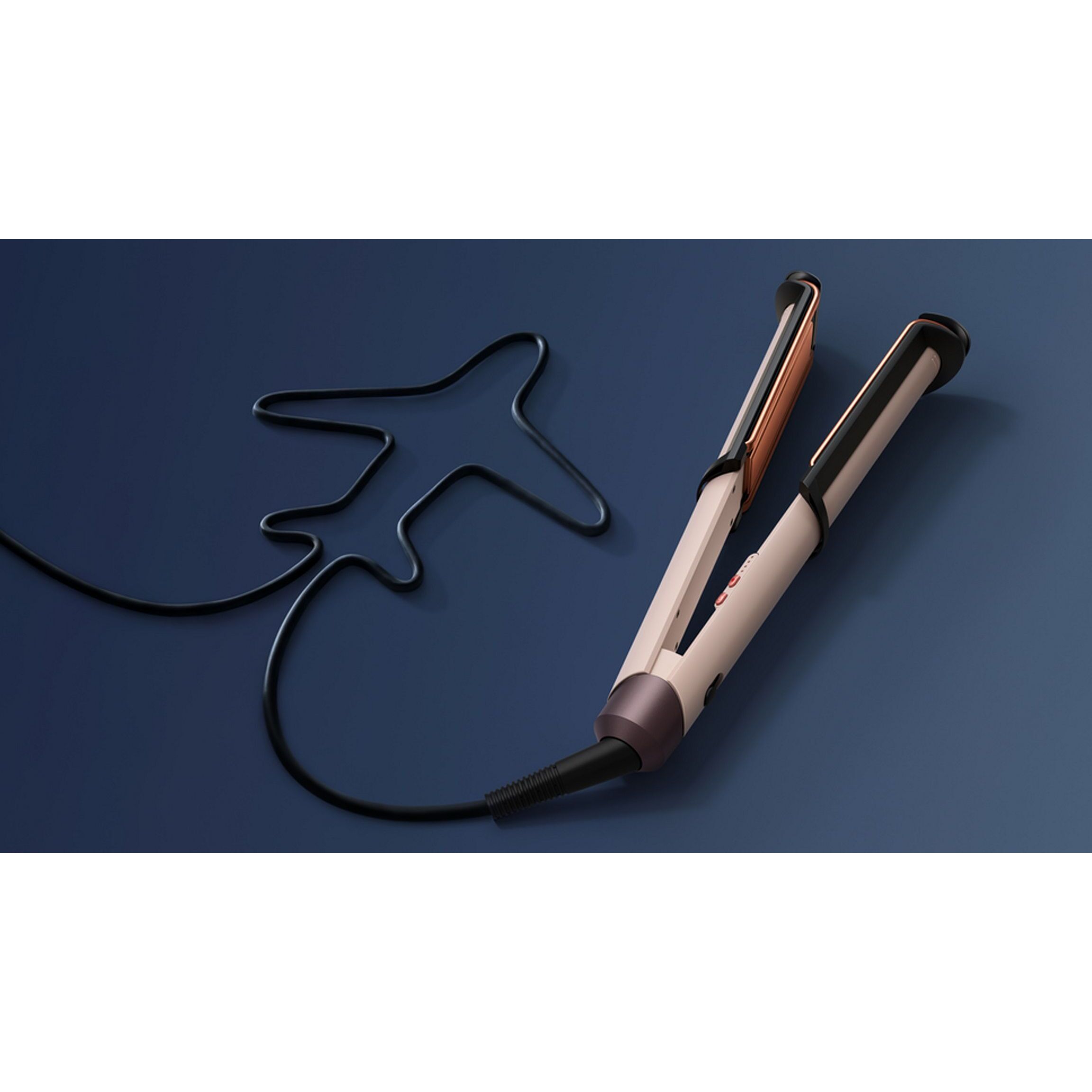 Piastra per capelli Dyson Corrale CoolShine™ (Rosa Ceramica)