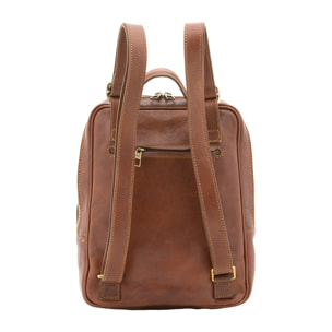 Zaino  unisex In Vera pelle Made in Italy 27x36x8 cm