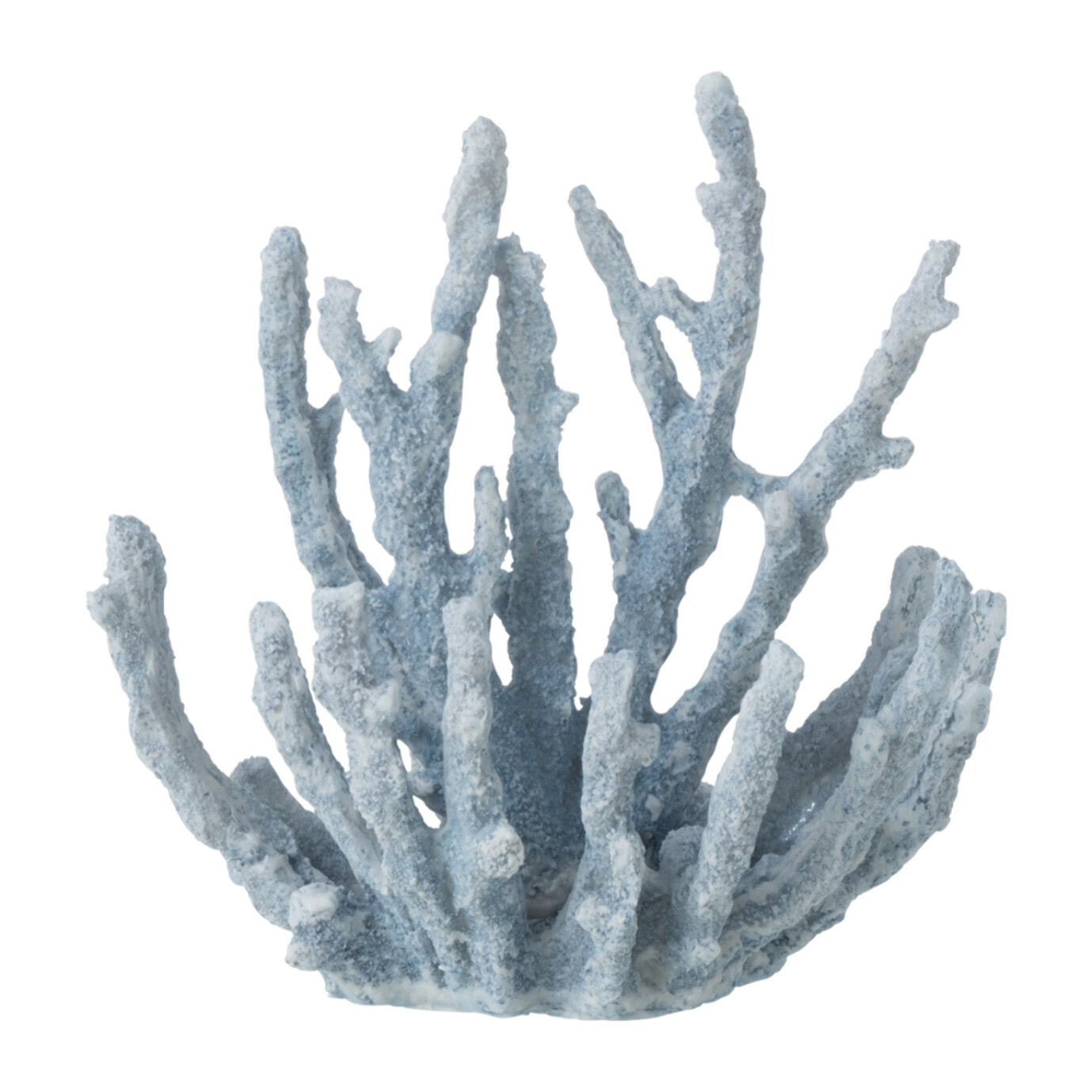 J-Line Corail décoratif - polyrésine - bleu clair - medium - 3 pièces