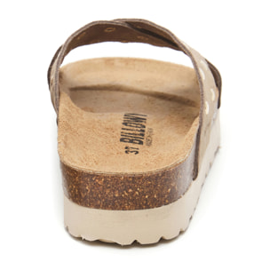 SANDALO CON ZEPPA BILLOWY MARRONE