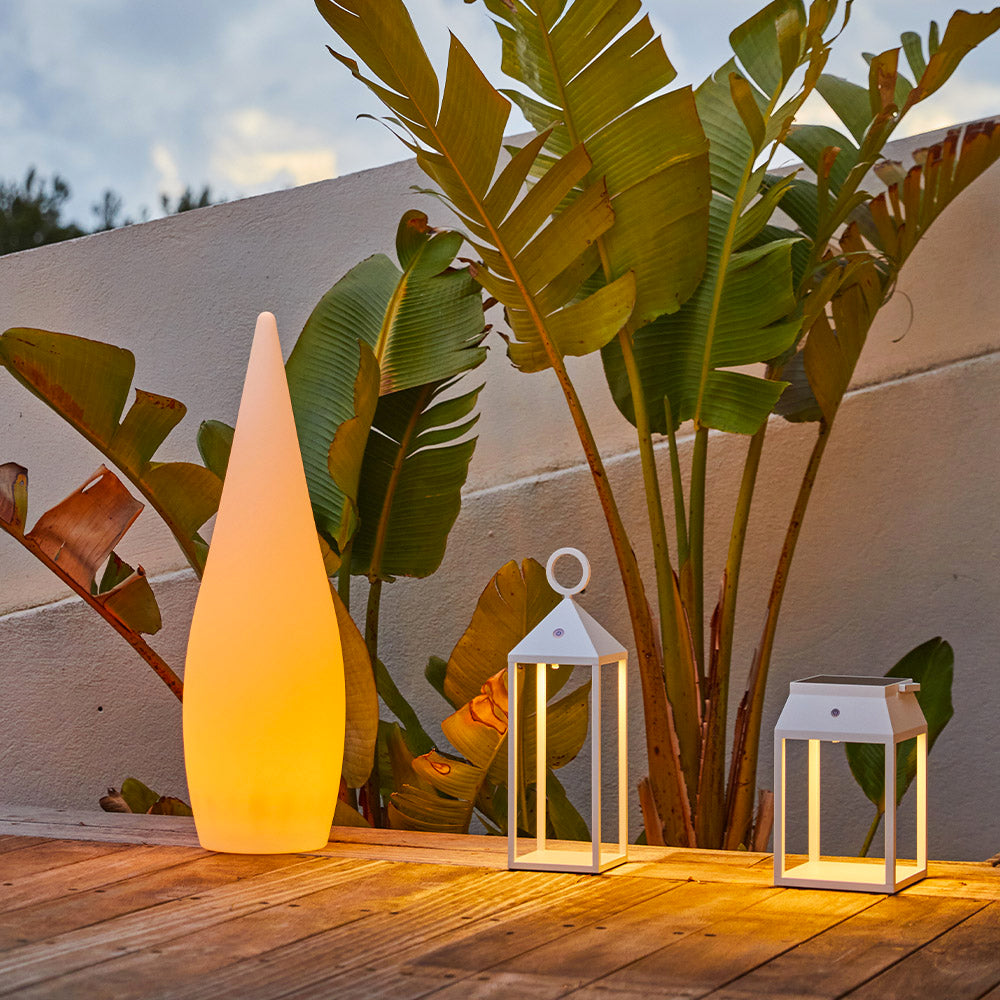 Lampadaire solaire CLASSY RGB H120CM