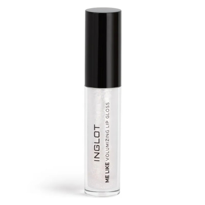 INGLOT Me Like Volumizing Lip Gloss Peachy Sheen 64, Gloss Efecto voluminizador, Hidratación duradera. 4.8ml