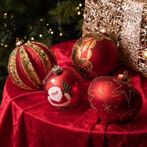Sfera con spicchi - Pezzi 12 - ROSSO - Bianchi Dino SpA