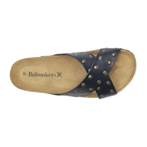SANDALIA ZAHARA BABUNKERS NEGRO