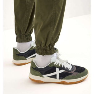 Pantalón MUNICH Cargo explore lifestyle de algodón-elastano khaki
