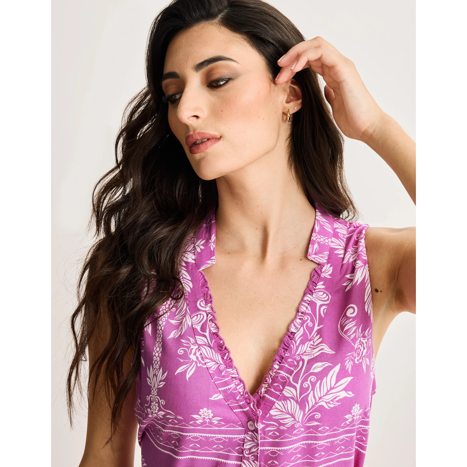 Vestido Midi Lila - Borton