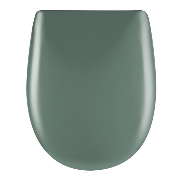 Abattant easy clip avec descente manuelle uni - Sauge