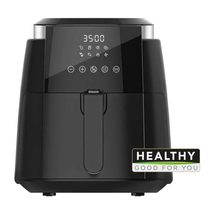 Freidora sin aceite EVVO Tasty Fryer, capacidad 3,5 l, hasta 200ºC, 1500W