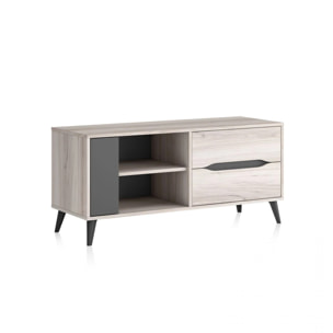 Mueble TV Lizz 110 Grayish - Antracita
