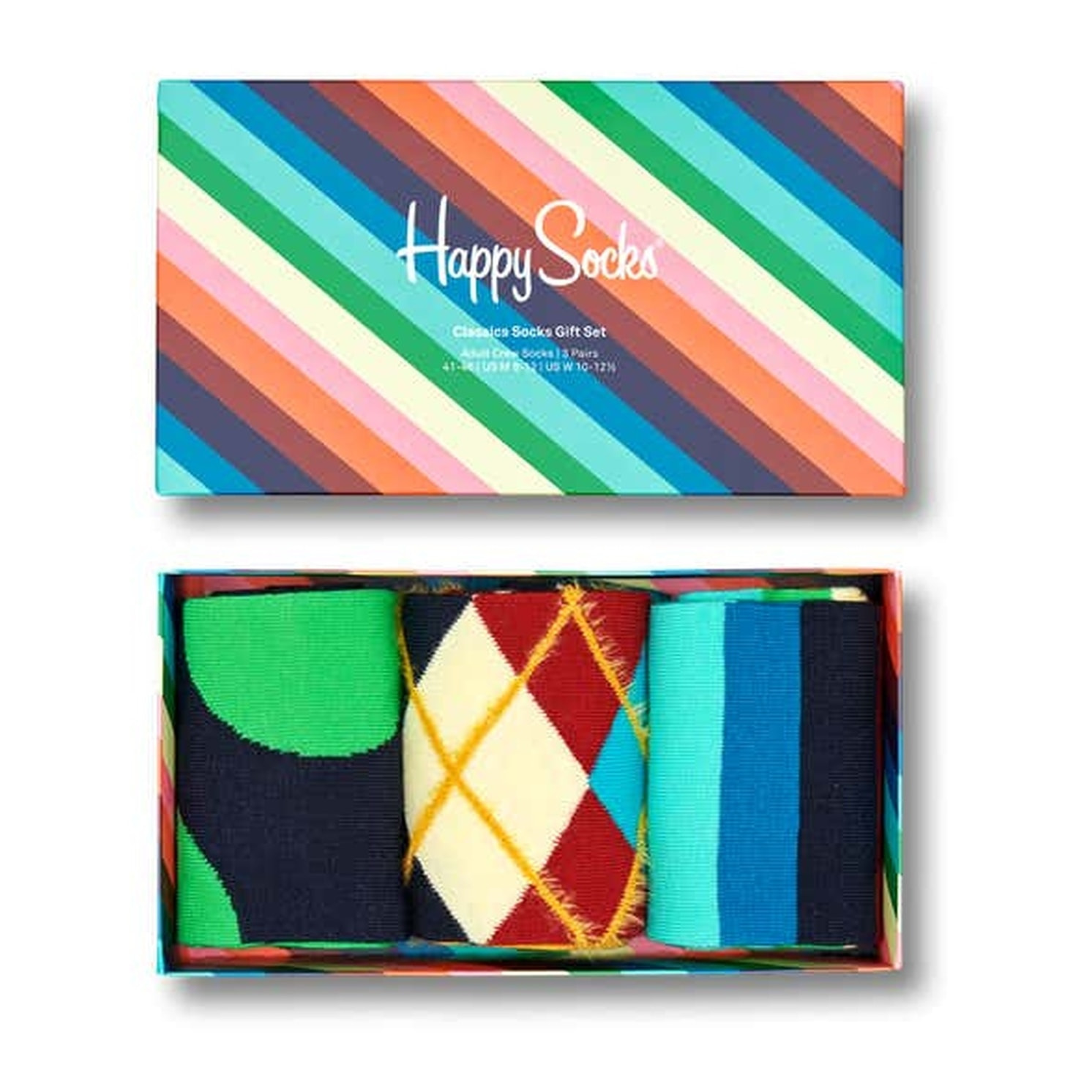 Calcetines 3-pack classics Happysockss gift set