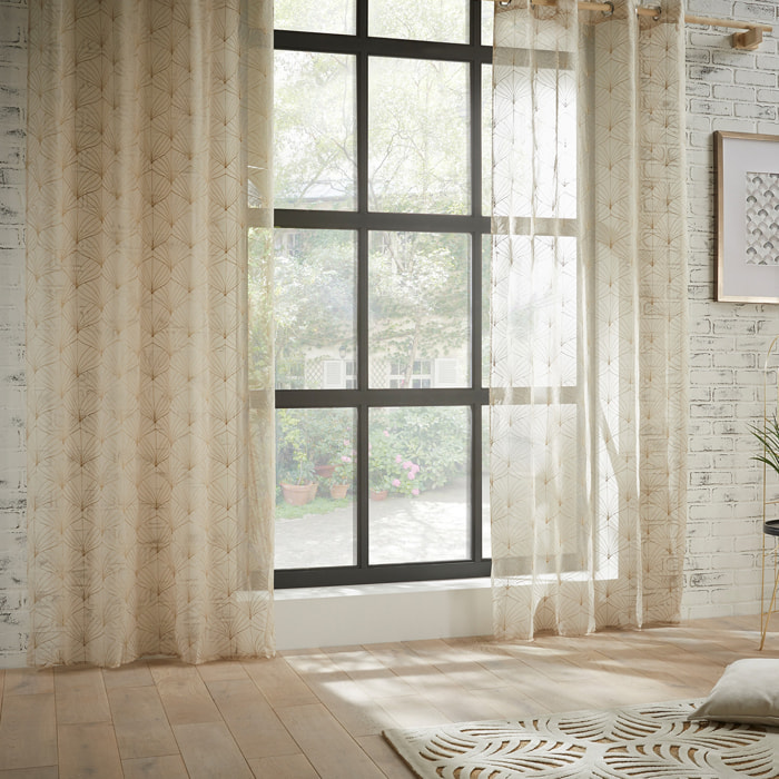 Voilage "Mia" beige 140x240cm