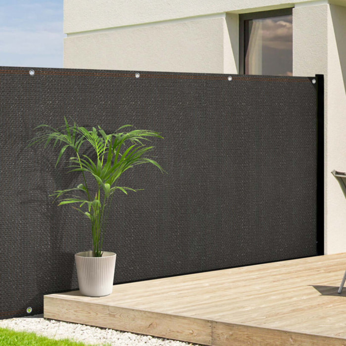 Brise vue occultant uni gris - Plusieurs modèles - Gris