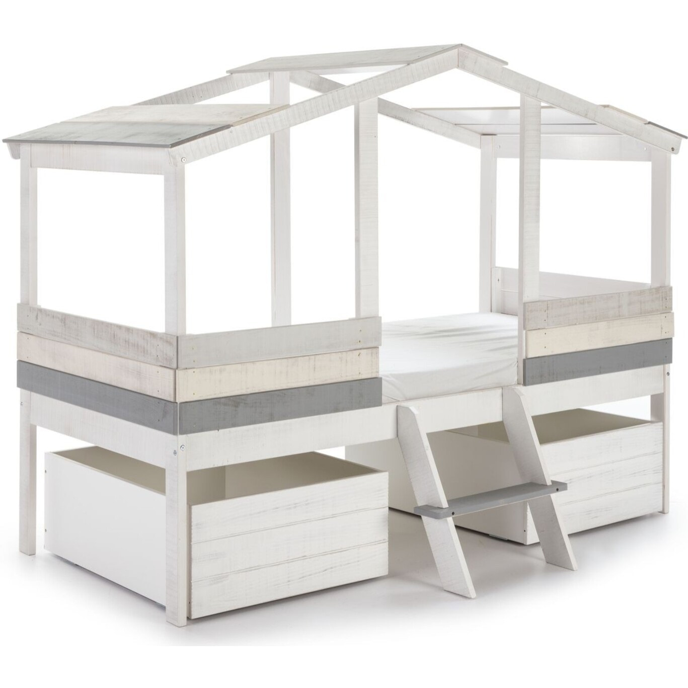 Lot de 2 tiroirs pour lit cabane enfant - MARTIN
