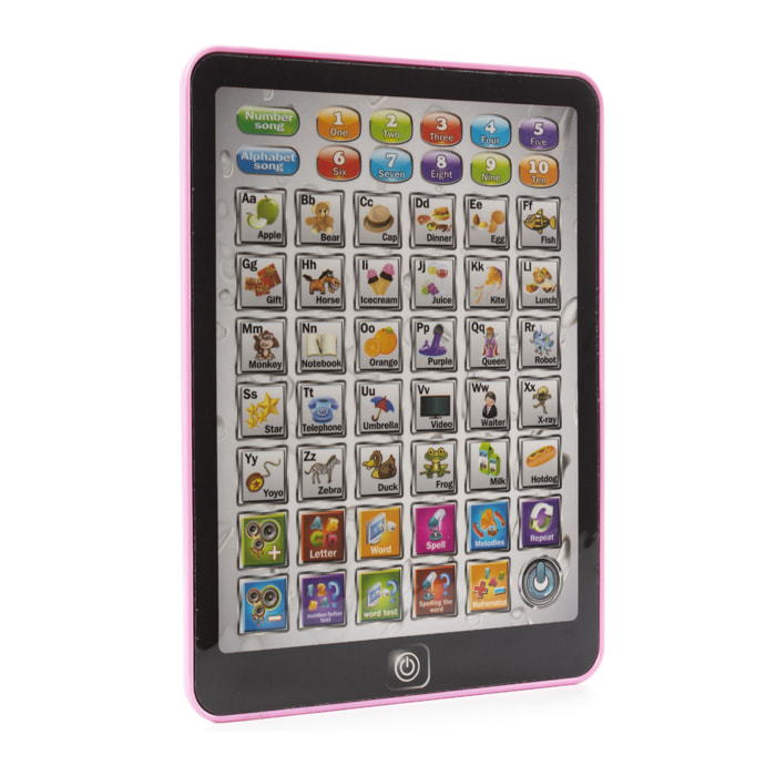 Macchina per l'apprendimento dell'inglese con suoni.