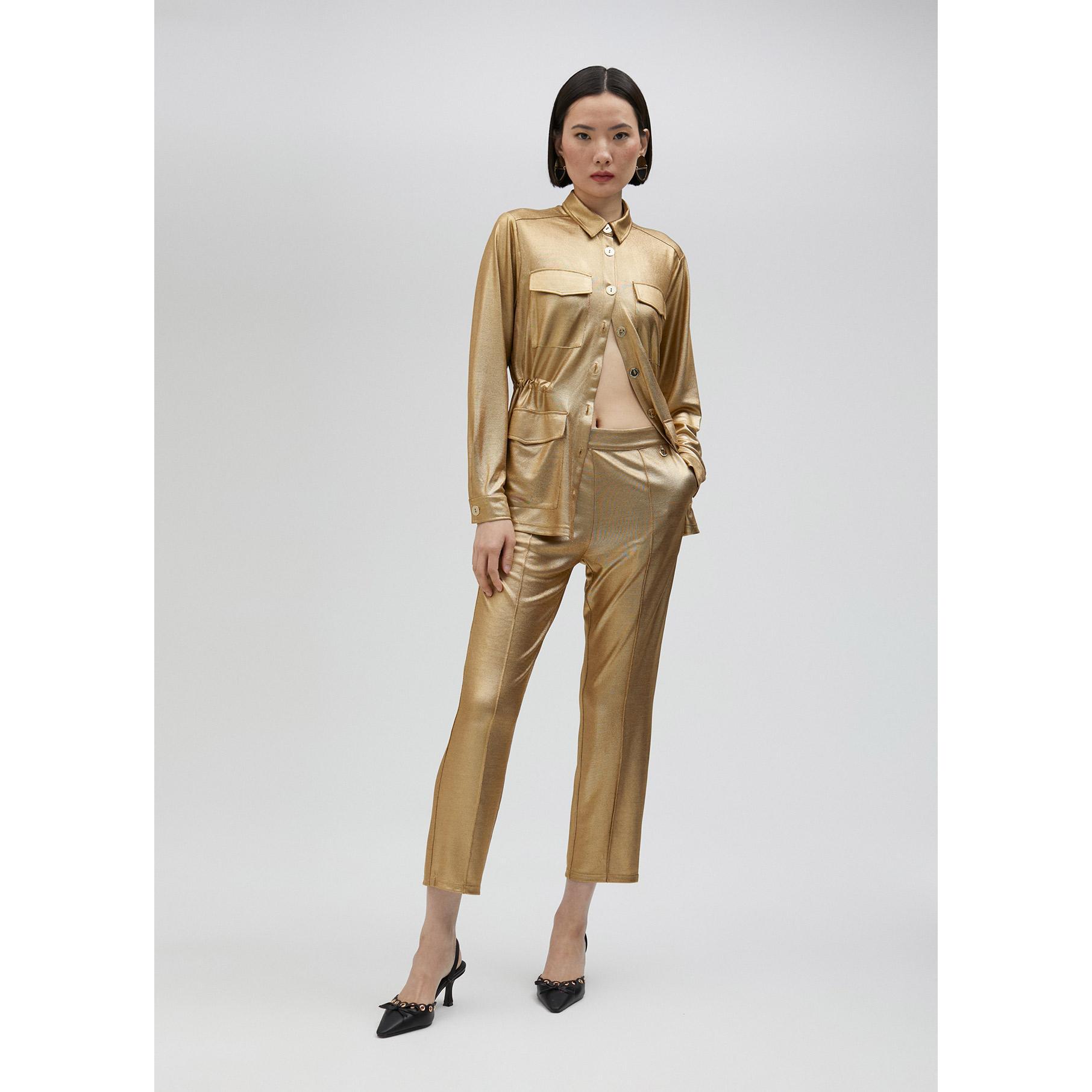 Pantaloni jogger laminati