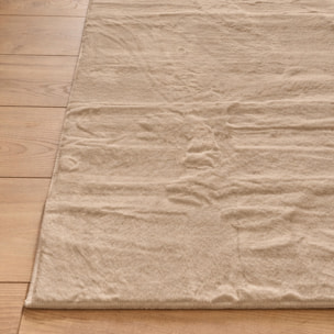 NUBE - Tapis doux et moelleux à poils courts crème