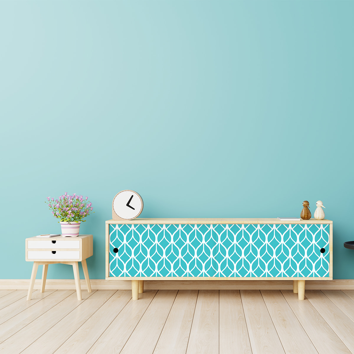 Sticker meuble scandinave isbeth 60 x 90 cm