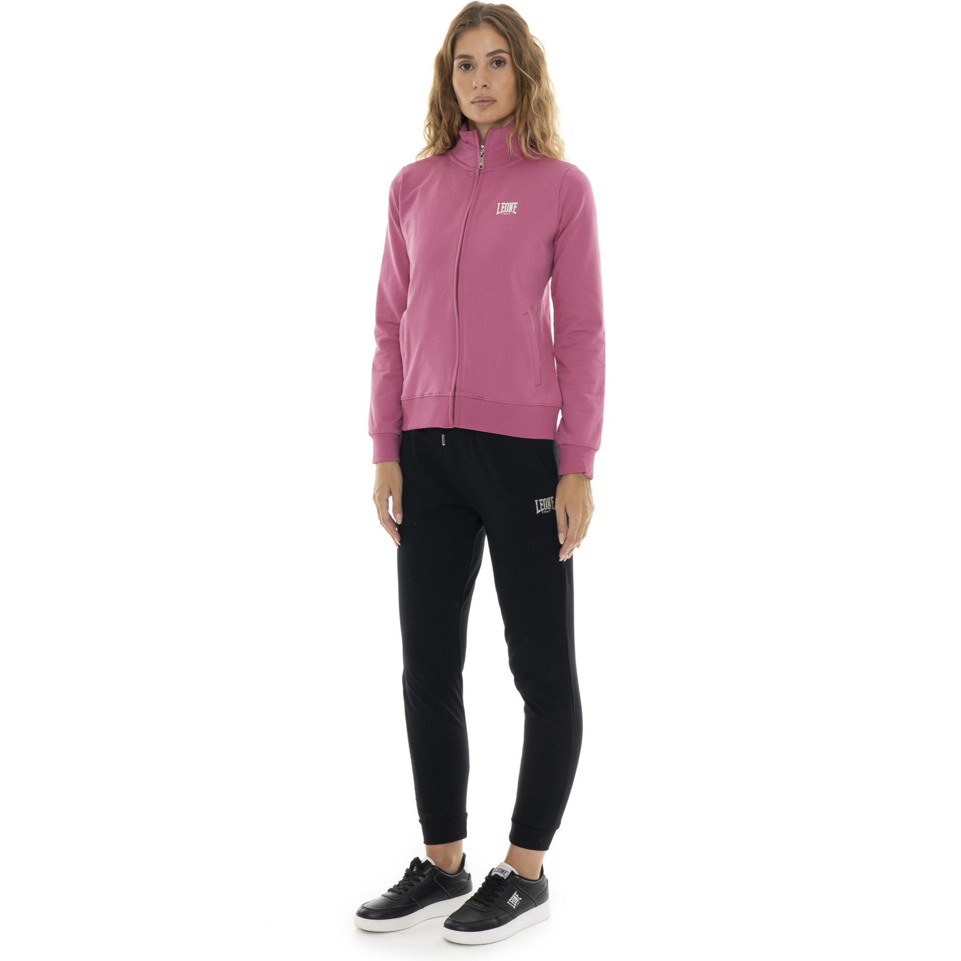 Tuta da donna invernale con colletto e zip "Silver"