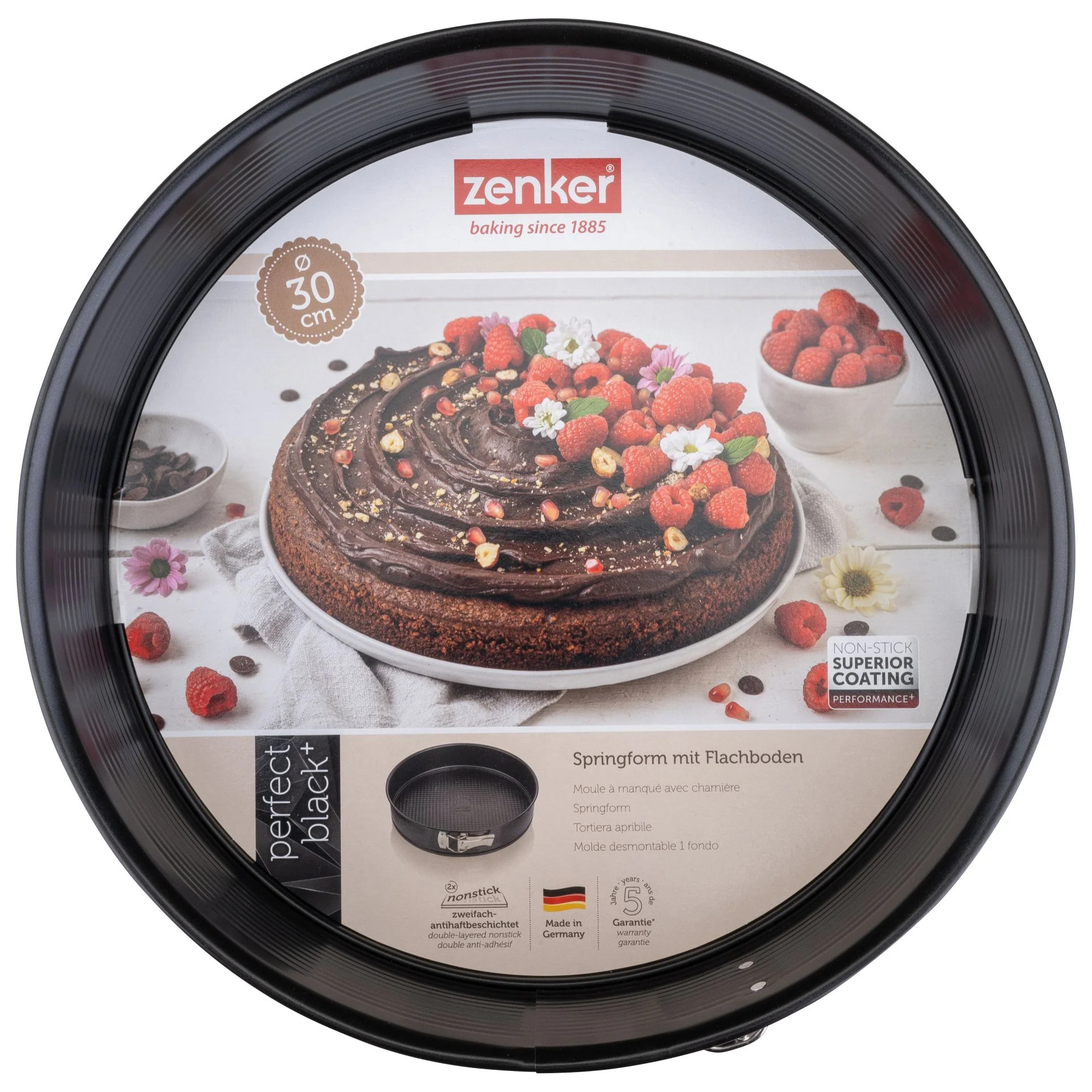 Moule à manqué à charnière 30 cm Zenker PerfectBack+