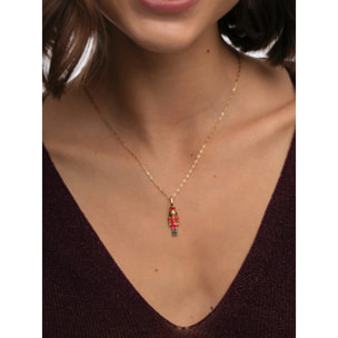 Charm Schiaccianoci Placcato Oro