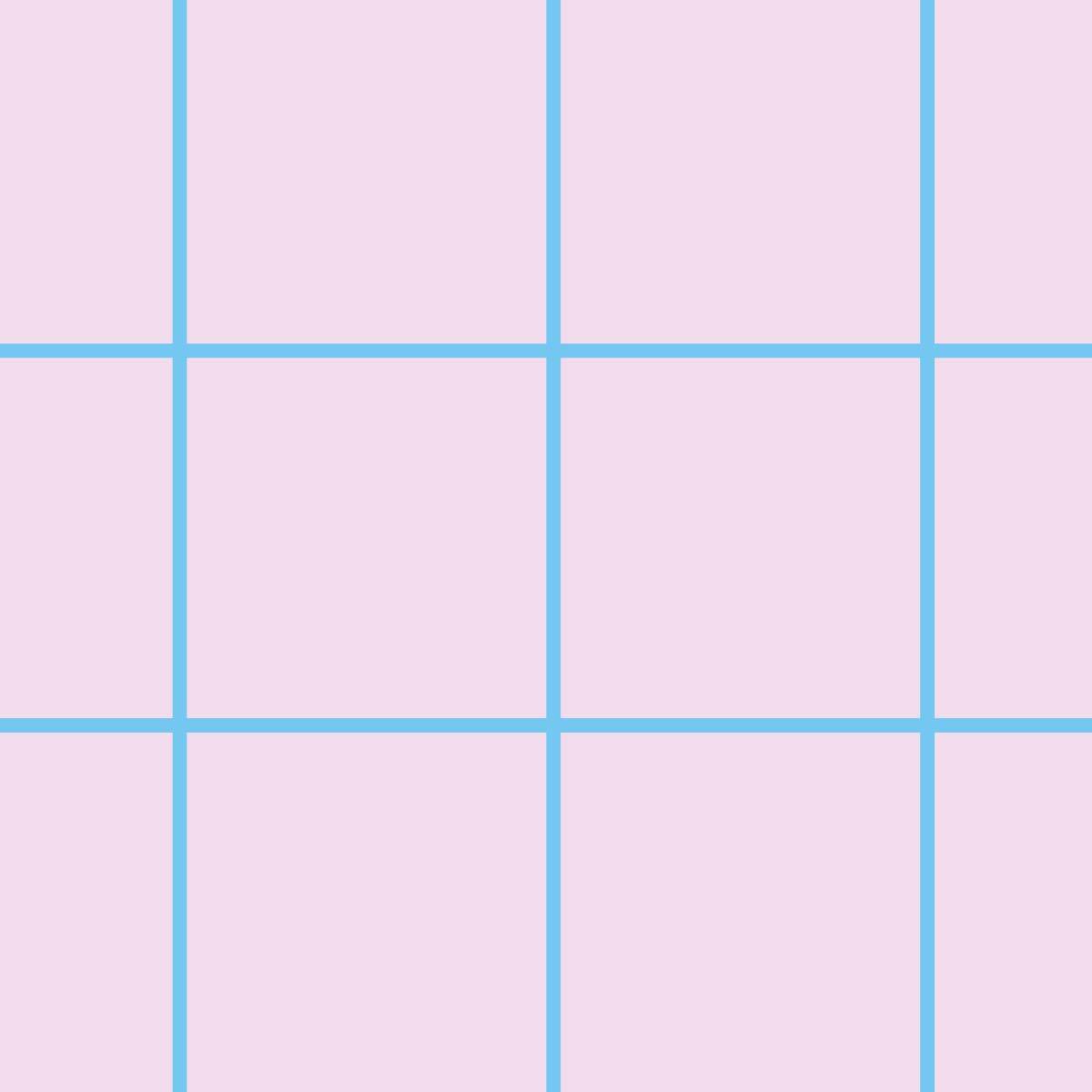 Papier peint carreaux roses pastel Intissé