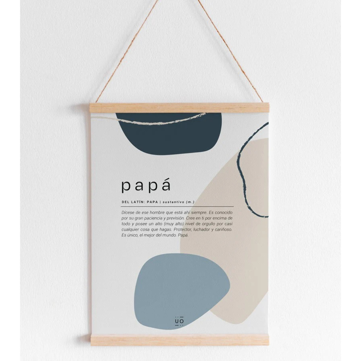 Lámina "Papá. Definición"