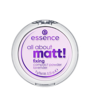 All About Matt! Powder Lavender - Poudre Compacte Unifiante Effet Flouteur