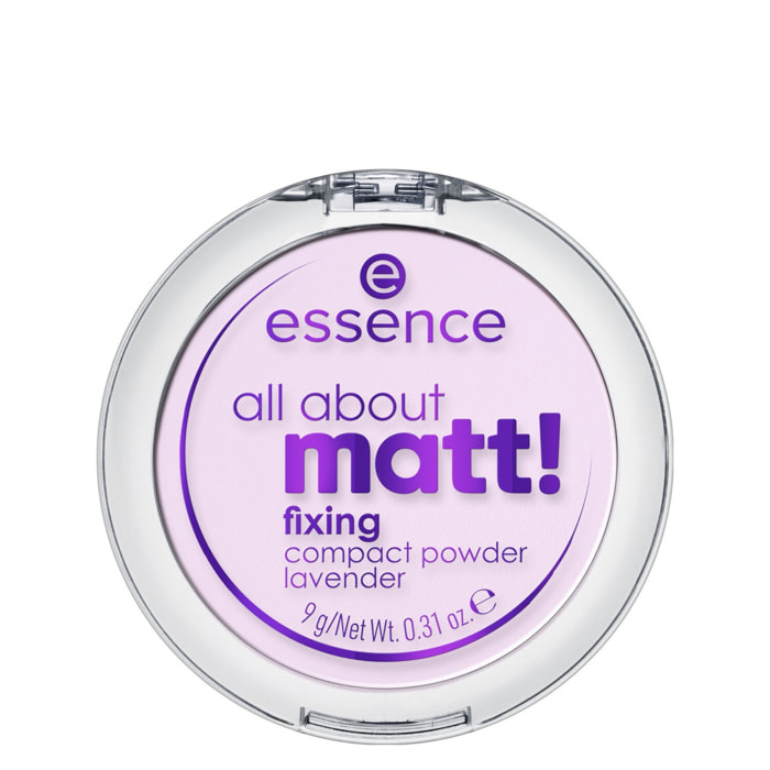 All About Matt! Powder Lavender - Poudre Compacte Unifiante Effet Flouteur
