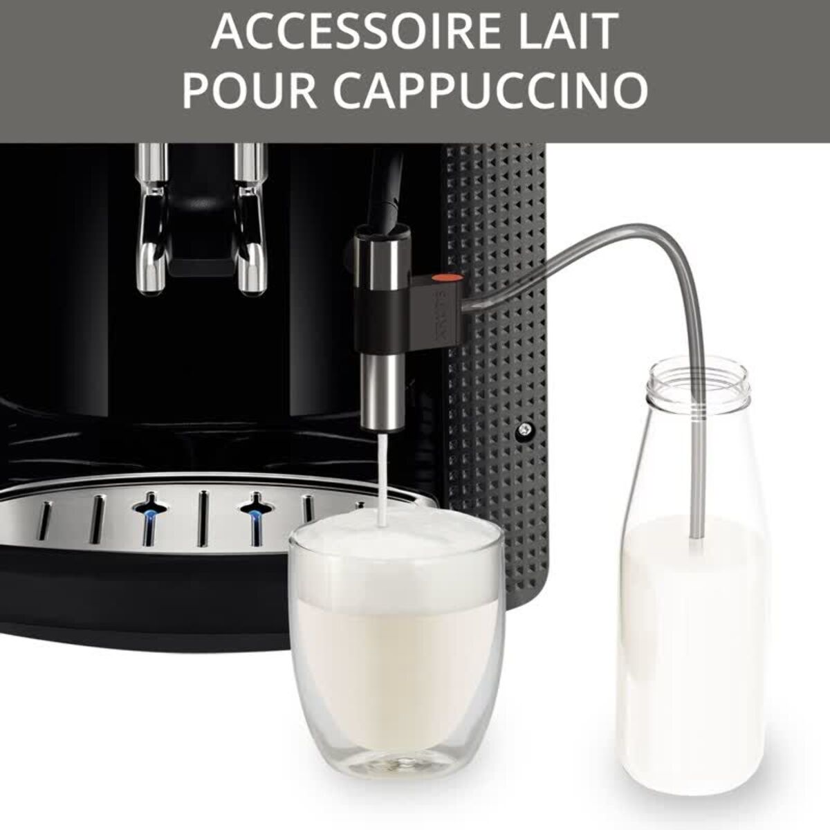 Machine à café avec broyeur KRUPS YY4384FD Essential - Le CrocoDeal