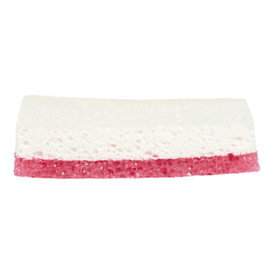 Lot de 3 Éponges - JE CHERCHE UNE IDEE - Multifonction - Cellulose - Rose et violet