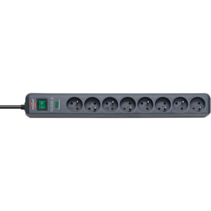 Multiprise BRENNENSTUHL 8 PRISES ANTHRACITE 1.4M H05VV-F3G1.5