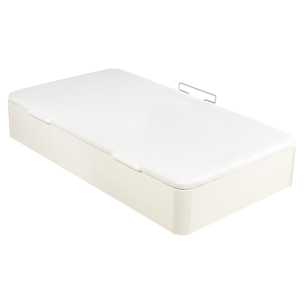 Pack SOUL, Colchón Sostenible HR con Visco y Canapé Juvenil Apertura Lateral Blanco WHAT THE SLEEP, Entrega, Montaje en Domicilio y Retirada de Usado Incluida