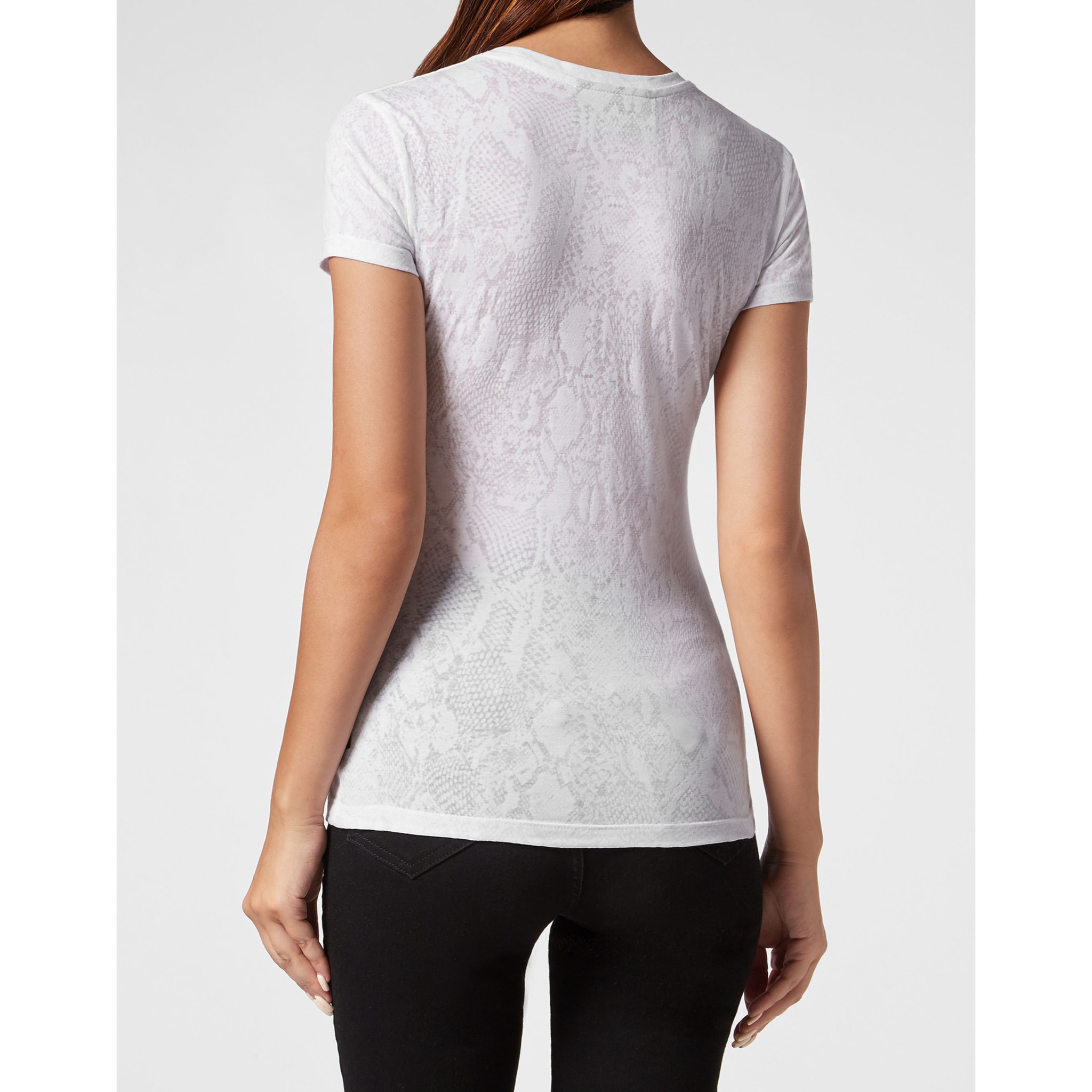 PHILIPP PLEIN Maglietta taglio Slim GOTHIC PLEIN