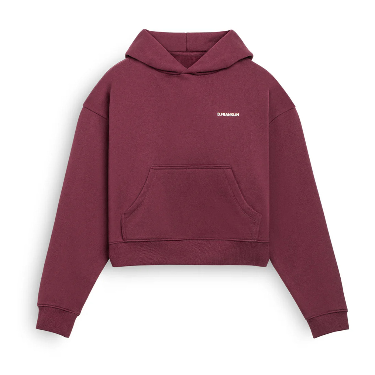 Sudadera Worldwide Crop Wine