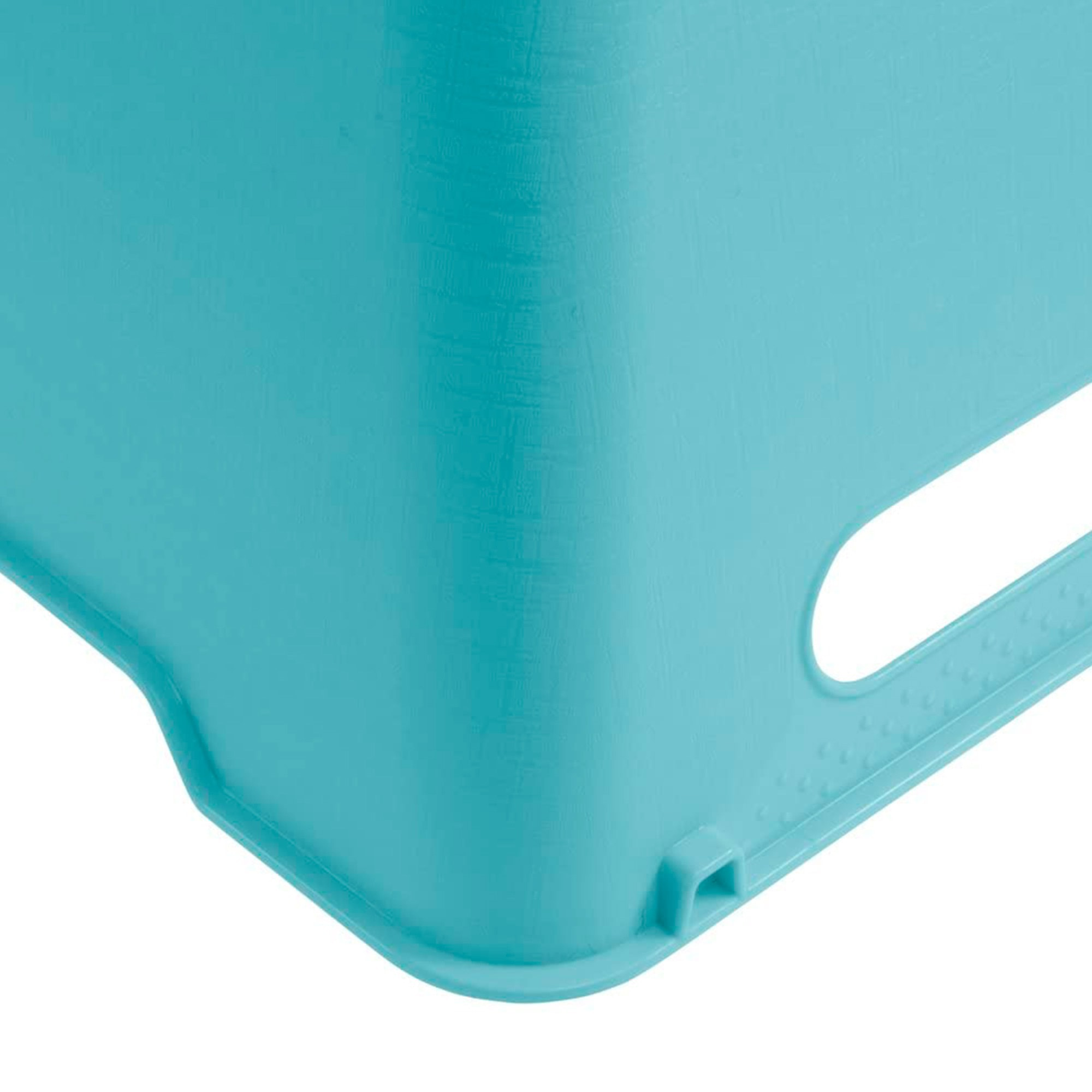 Caja de almacenaje de polipropileno color azul claro