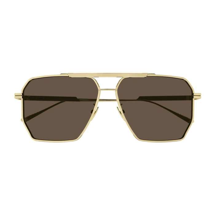 Gafas de Sol Bottega Veneta BV1012S-003 de Metal Hombre 60 mm