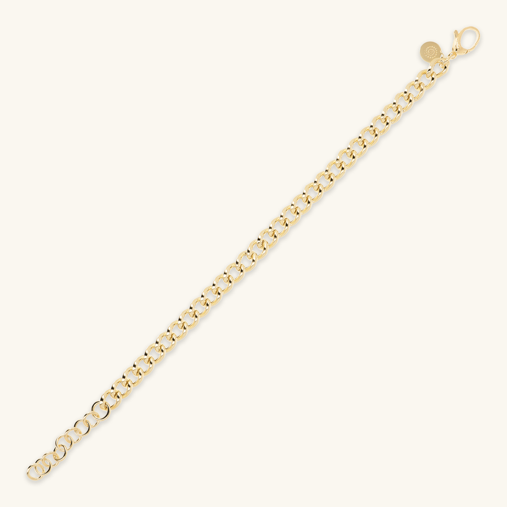 Bracciale Catena Grumetta Superficie Lucida